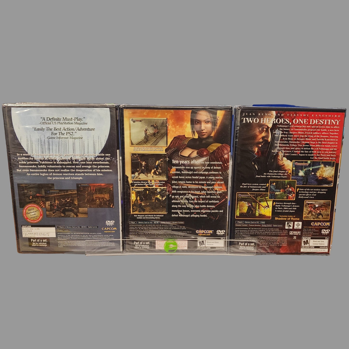 New Onimusha The Essentials (Sony PlayStation 2 PS2, 2008)