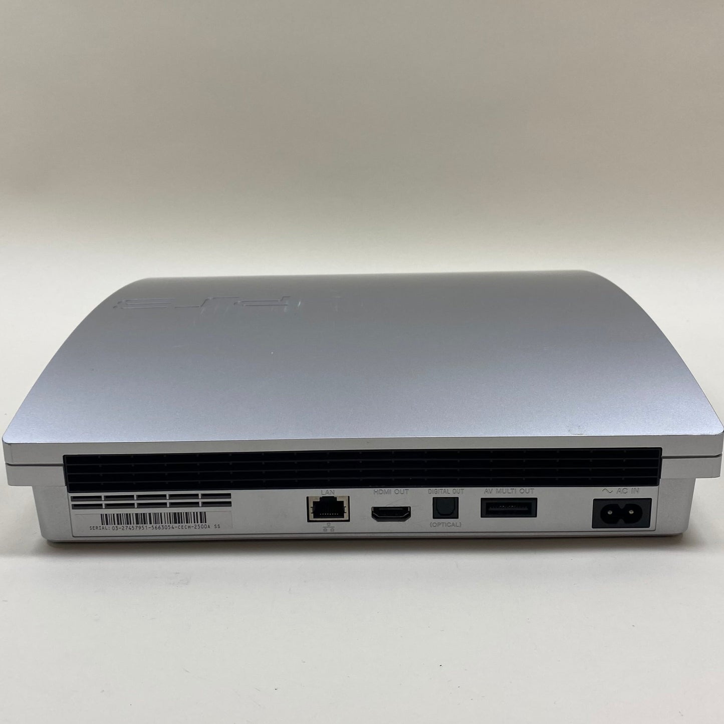 Sony PlayStation 3 Slim PS3 250GB Silver Console Gaming System CHCH-2500A
