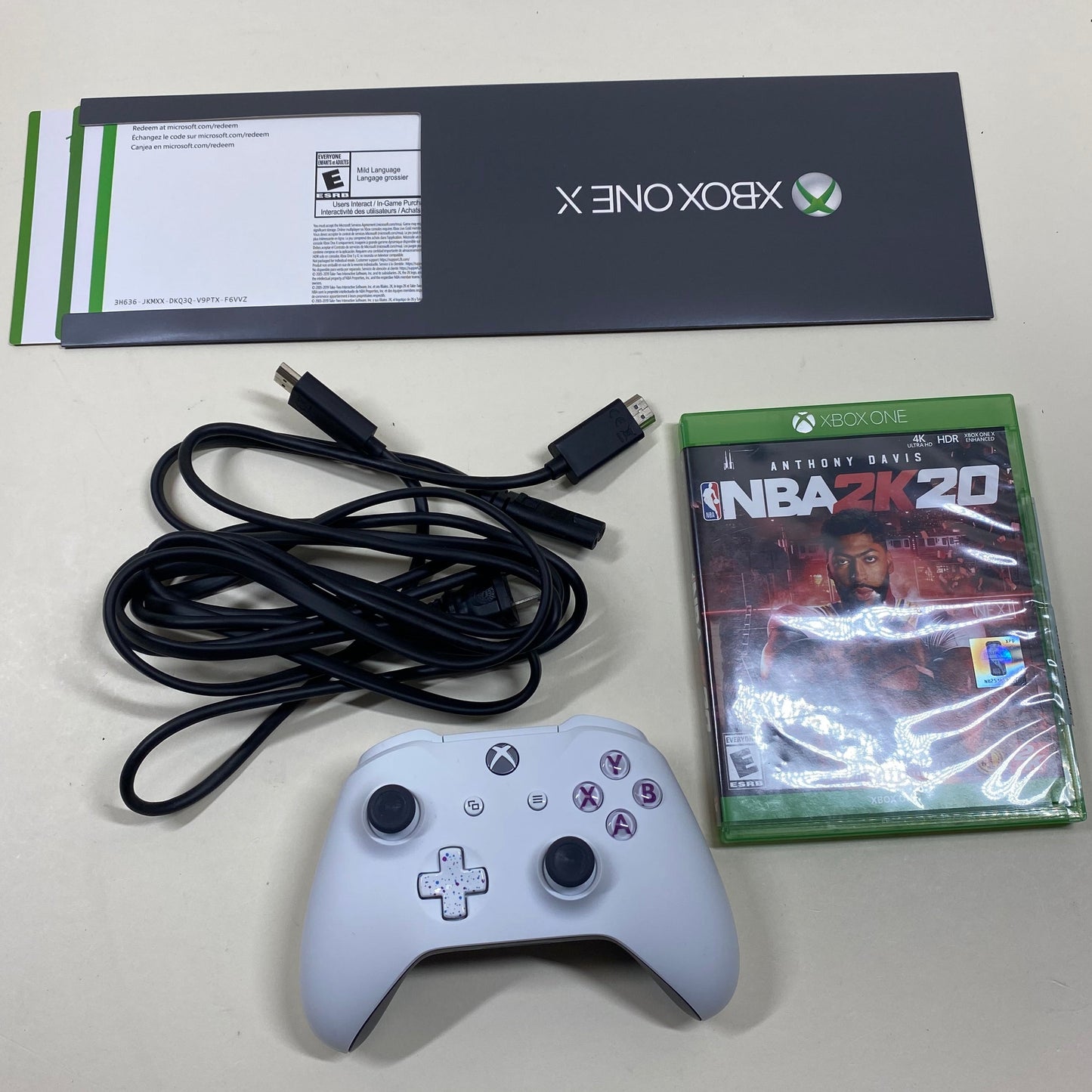 Microsoft Xbox One X 1TB Console Gaming System NBA 2K20 1787