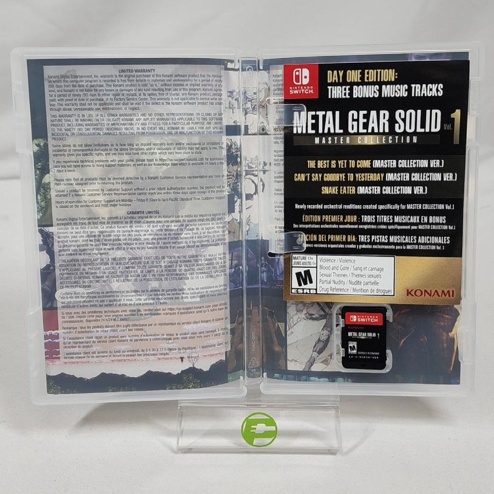 Metal Gear Solid: Master Collection Vol. 1 (Nintendo Switch, 2023)   PayMore Southside