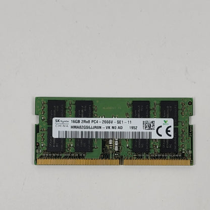 SK Hynix SODIMM 16GB (1x16GB) RAM DDR4 2666MHz HMA82GS6JJRN