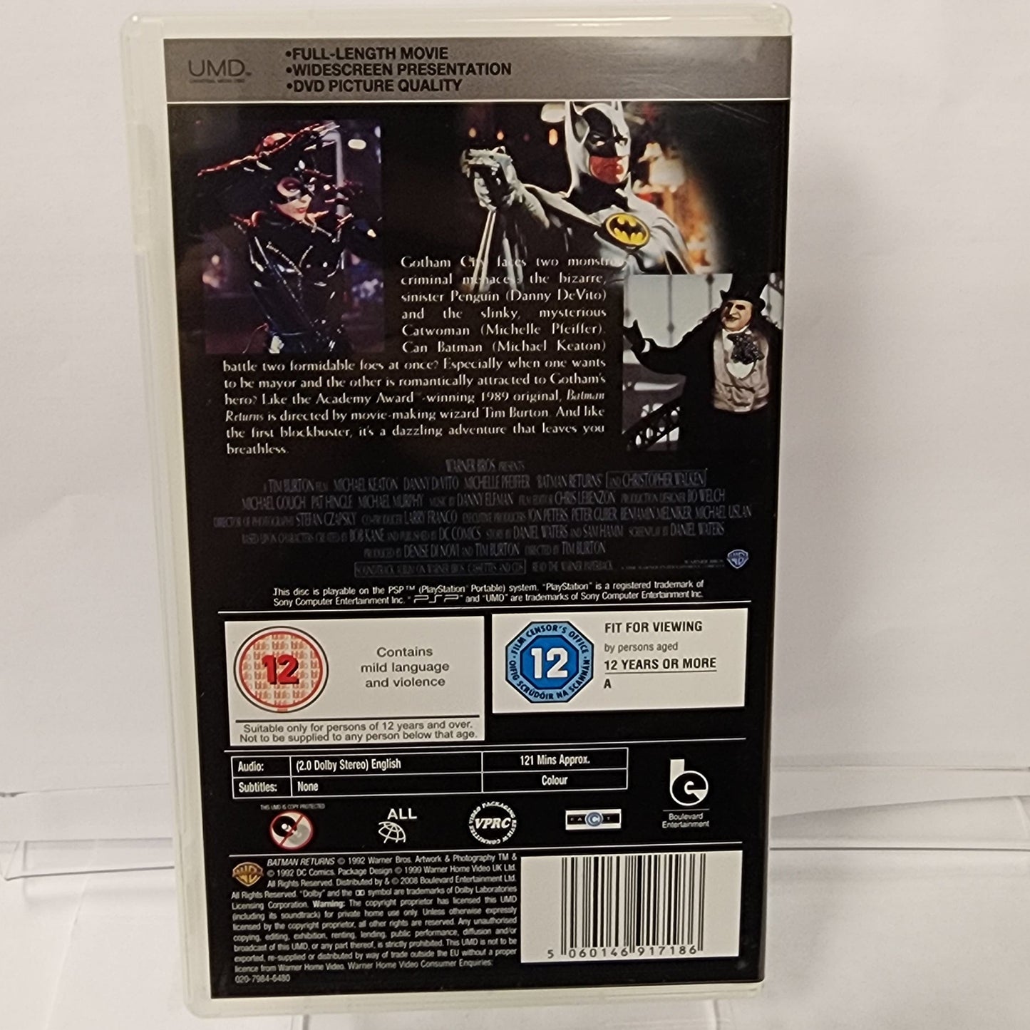 Batman returns  (Sony PlayStation Portable PSP, 1992)