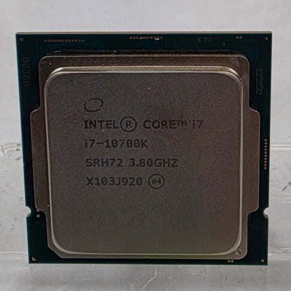 Intel Core i7-10700K 3.80GHz 8 Core SRH72 16 Thread LGA 1200