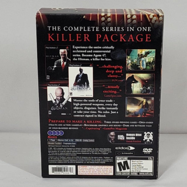 Hitman Trilogy (Sony PlayStation 2 PS2, 2007)