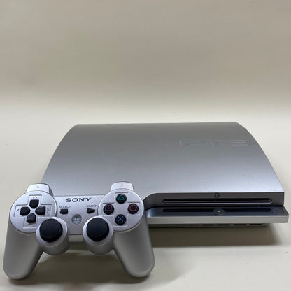 Sony PlayStation 3 Slim PS3 250GB Silver Console Gaming System CHCH-2500A