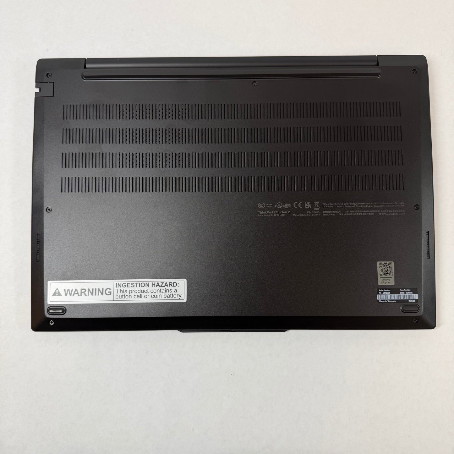 Lenovo ThinkPad E16 Gen 2  15.6" Core Ultra 5 125U 3.8GHz 16GB RAM 512GB SSD