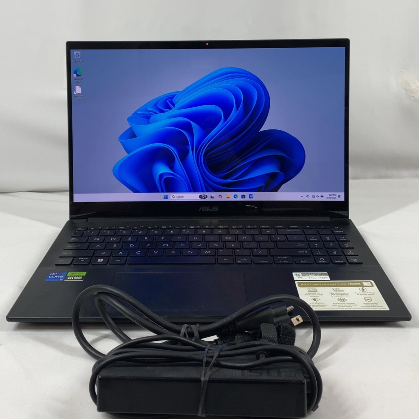 ASUS Creator Q530 15.6" i7-13620H 2.4GHz 16GB RAM 5 SSD GeForce RTX 3050