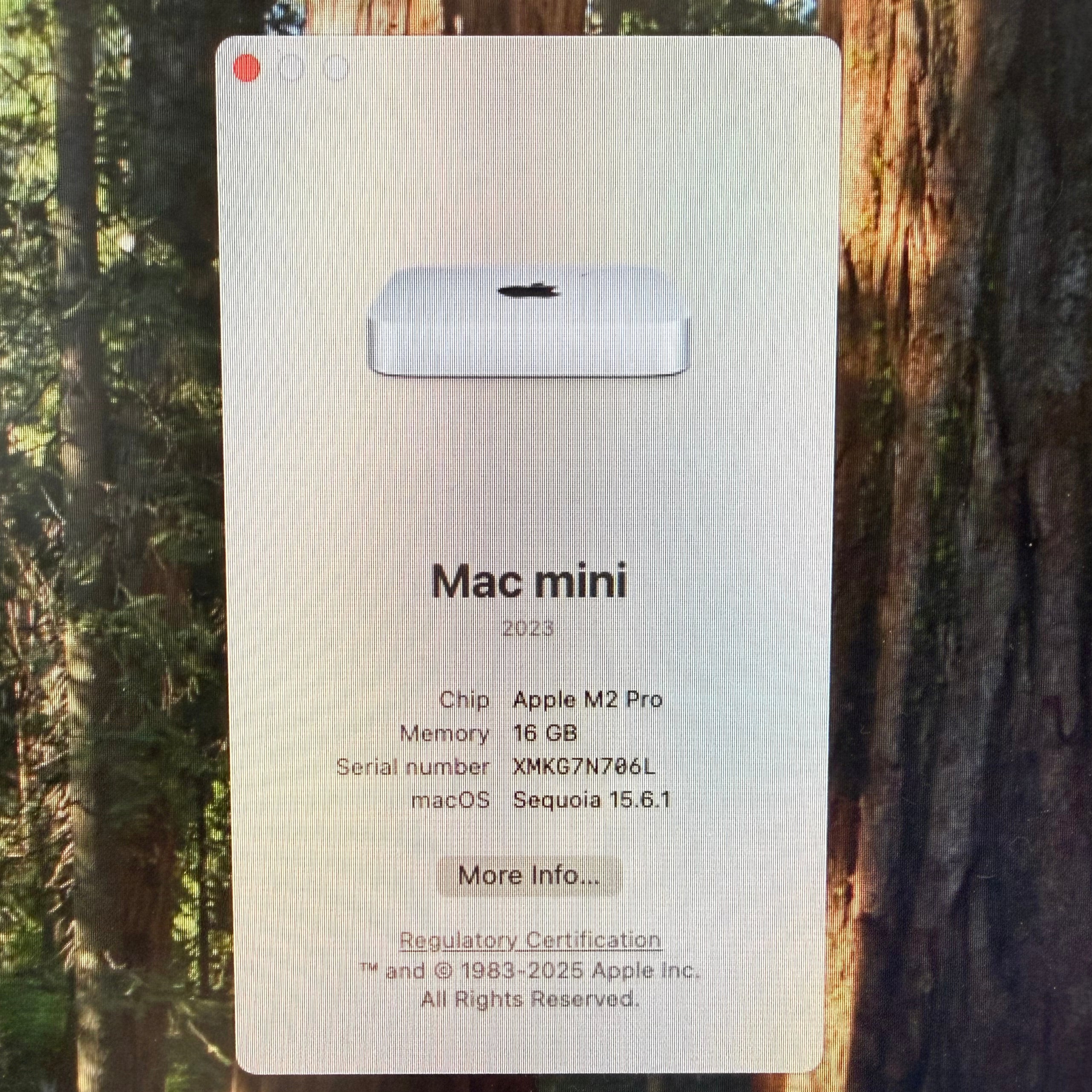 2023 Apple Mac Mini M2 Pro 3.5GHz 16GB RAM 512GB SSD Silver A2816