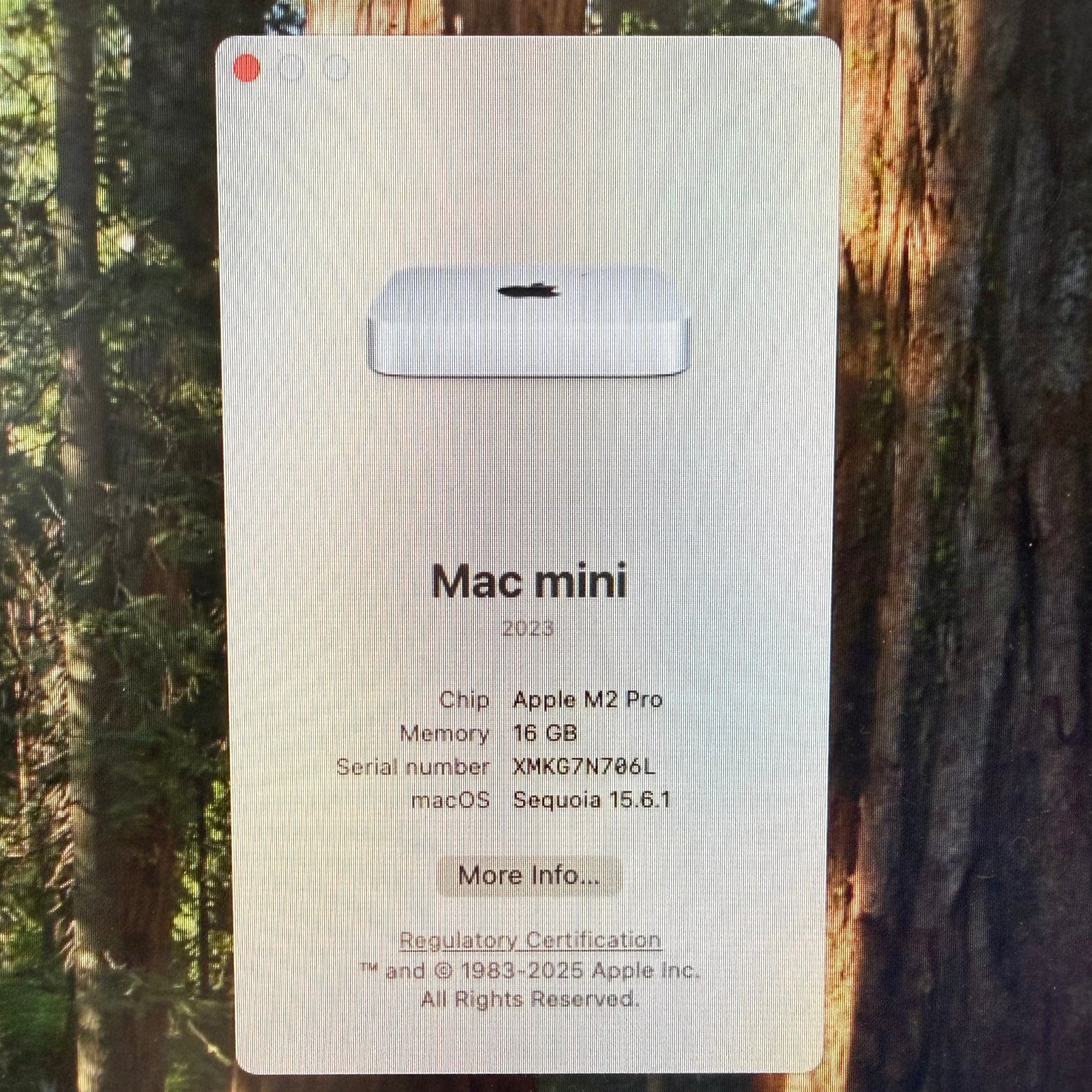 2023 Apple Mac Mini M2 Pro 3.5GHz 16GB RAM 512GB SSD Silver A2816