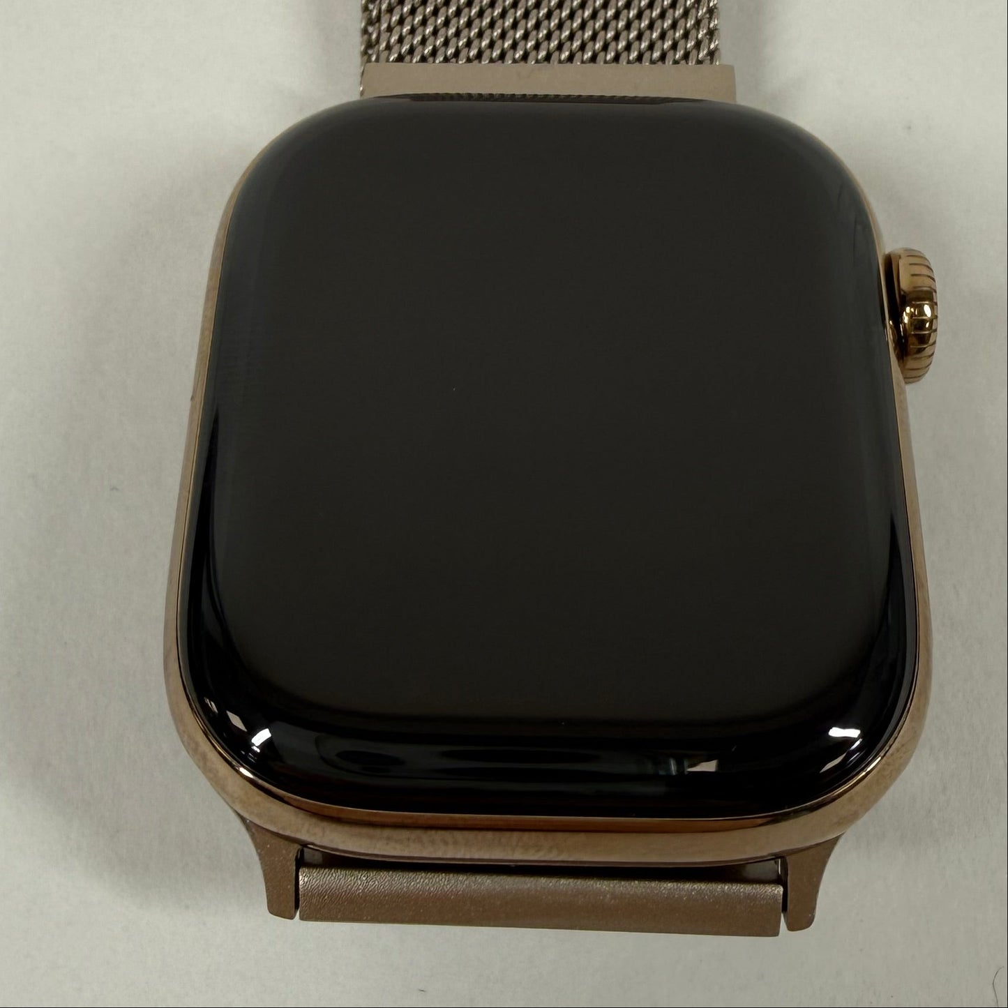 Unlocked Apple Watch Series 11 42MM Gold Titanium Milanese Loop MF8Y4LW/A