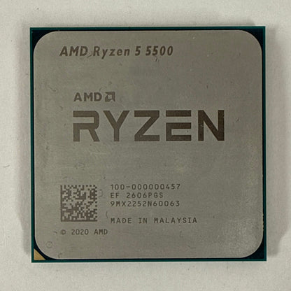 AMD Ryzen 5 5500 3.80GHz 6 Core 100-000000457 12 Thread AM4
